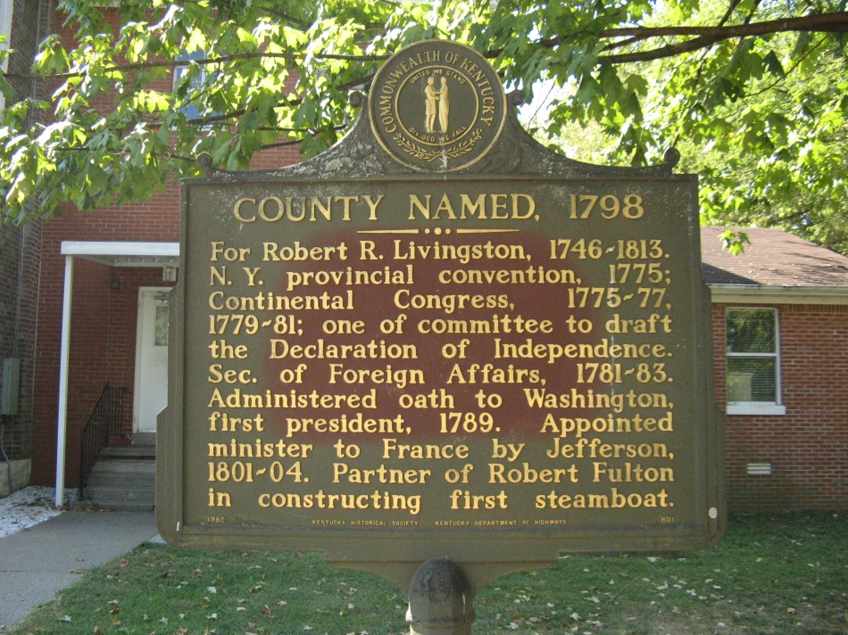 1081 Robert R. Livingston Historical Marker, 2007